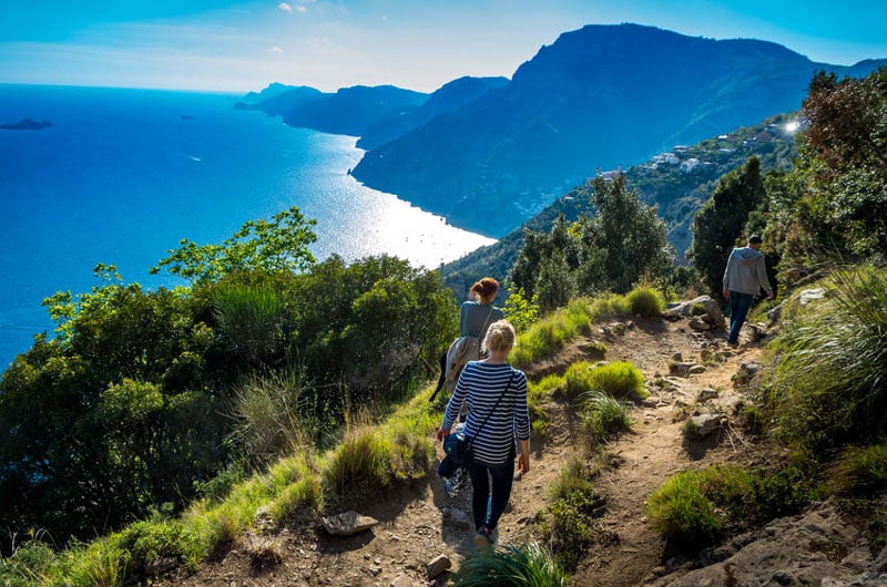 Amalfi coast trekking: the path of the gods - gaeta taxi service